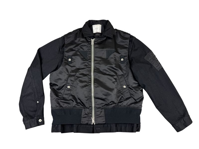 Sacai Padded Nylon Twill Jacket
