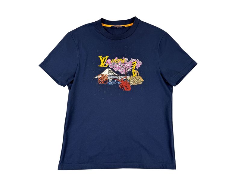 Louis Vuitton Nigo Embroidered Tee