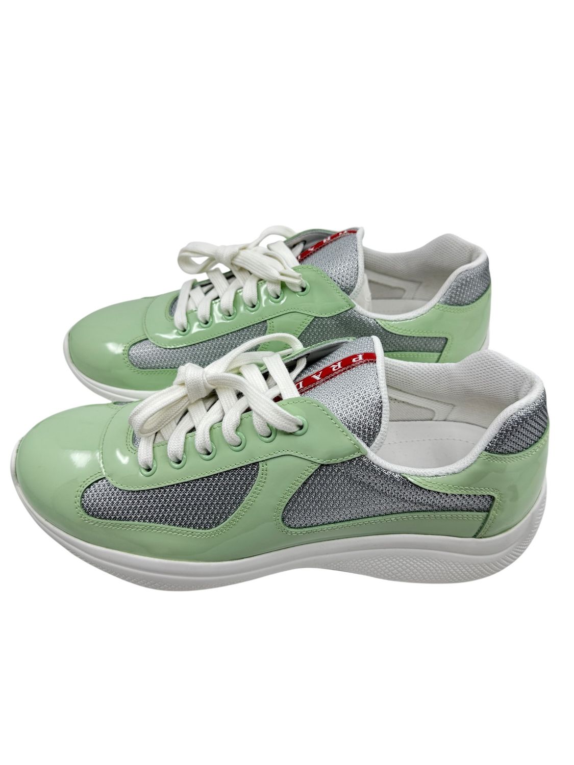 Prada America Cup Low Mint