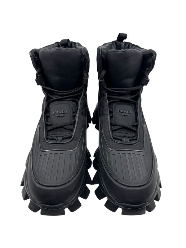 Prada Nylon Combat Boots