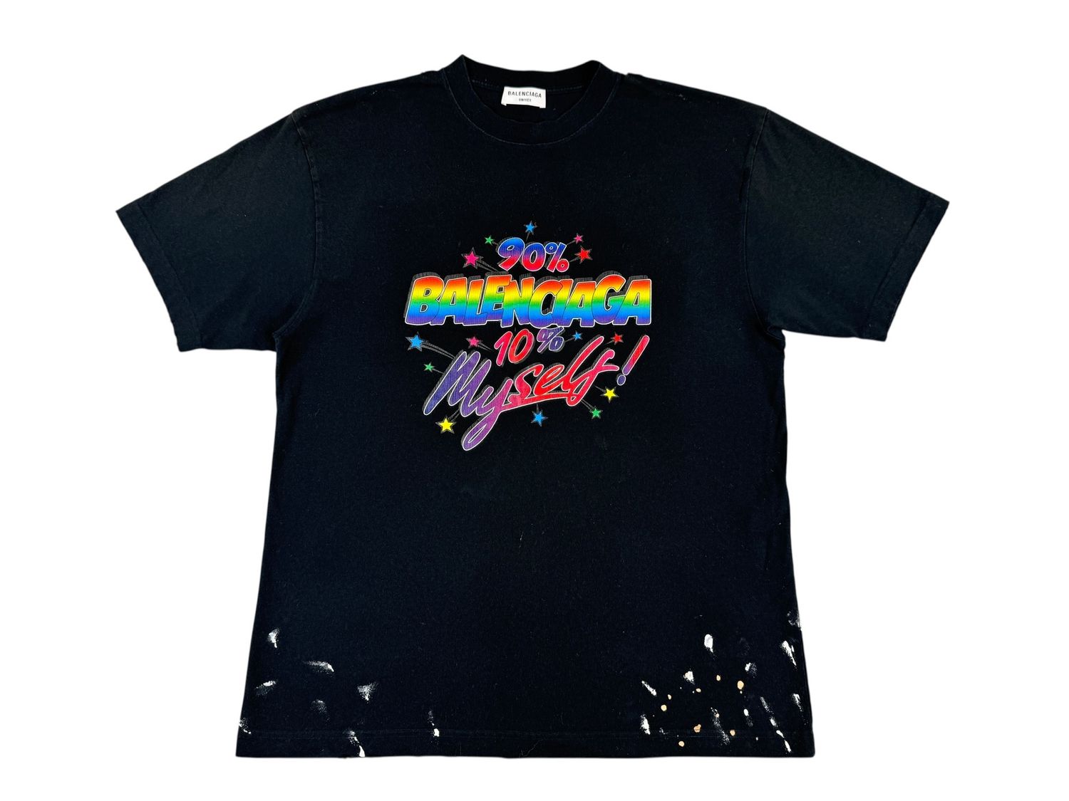 Balenciaga 90% Balenciaga 10% Myself Tee