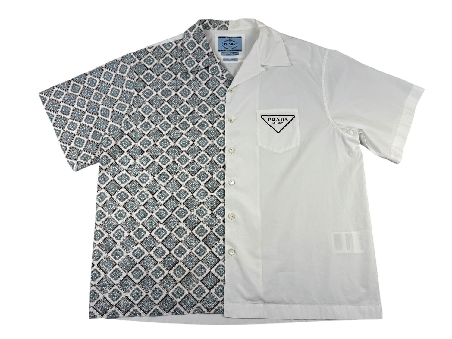Prada Double Match Shirt, Colour: White