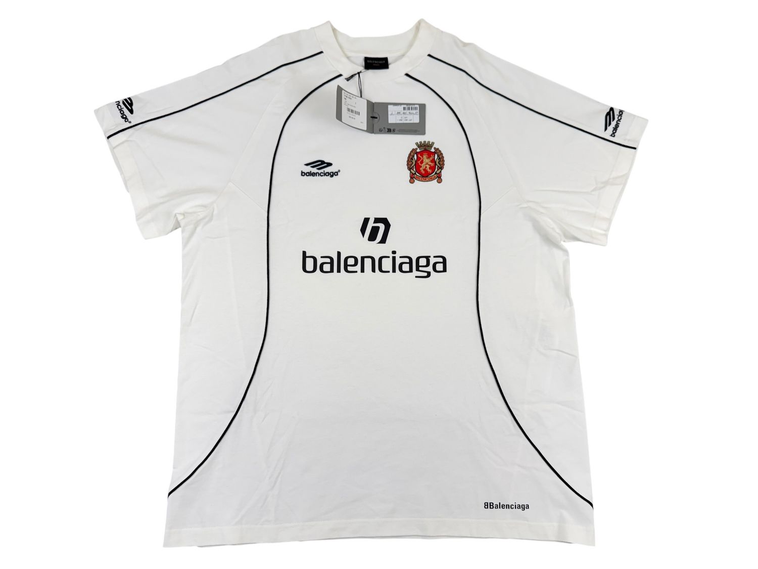 Balenciaga  Soccer Jersey Shirt White