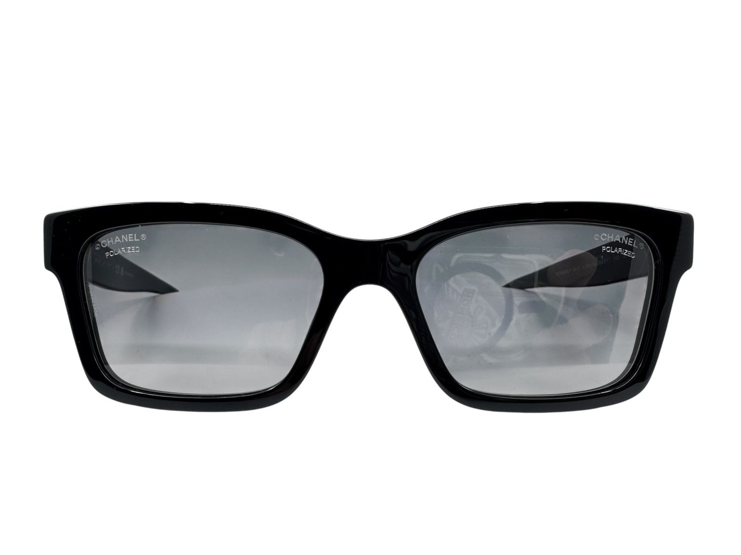 Chanel Square Double C Logo Sunglasses