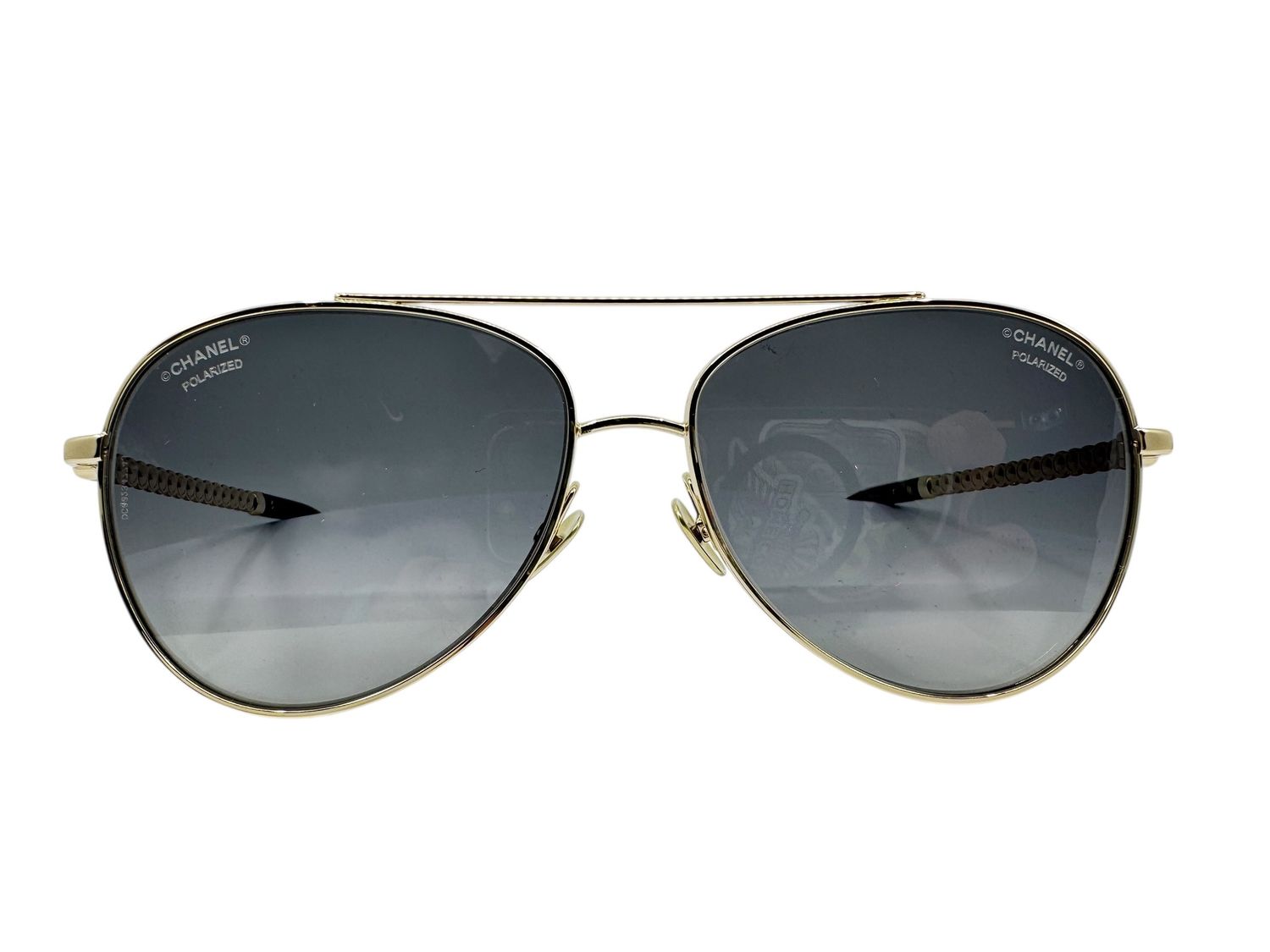 Chanel Pearl Aviator Sunglasses