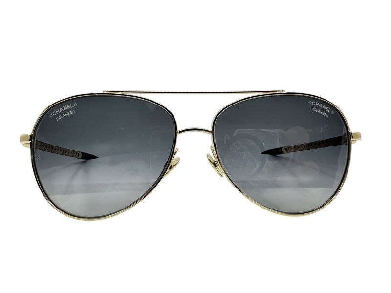 Chanel Pearl Aviator Sunglasses