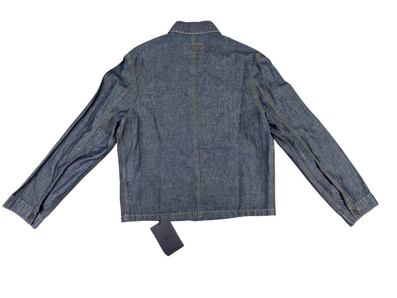 Prada Chambray Blouson  Shirt