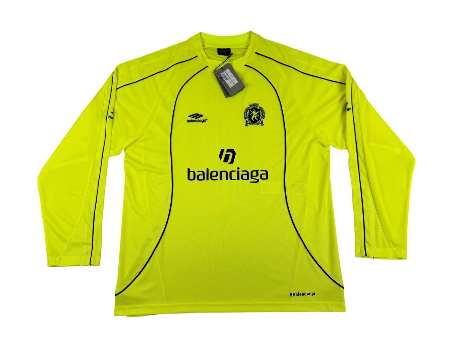 Balenciaga Paris Long Sleeve Soccer Jersey