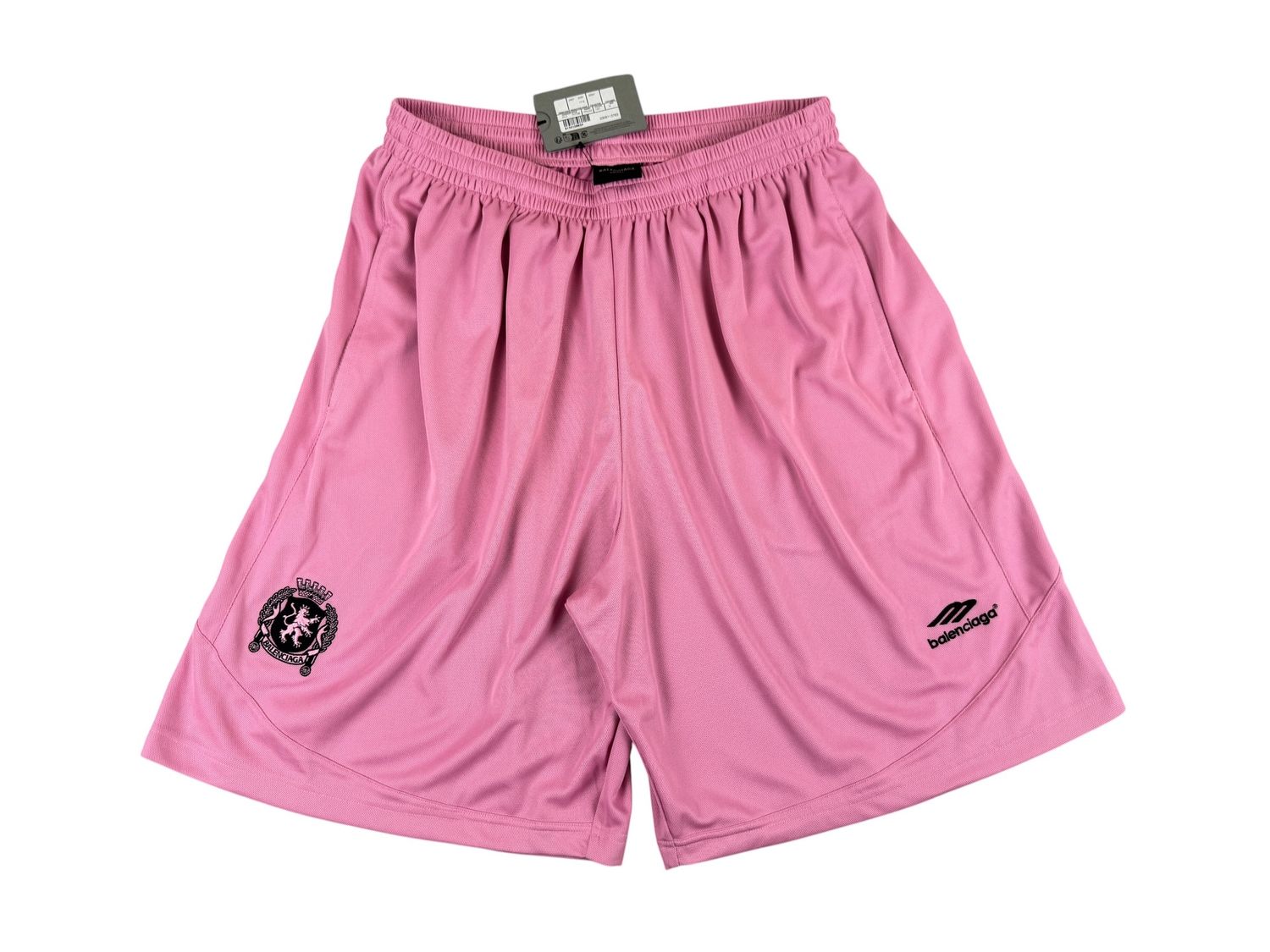 Balenciaga Soccer Shorts Pink