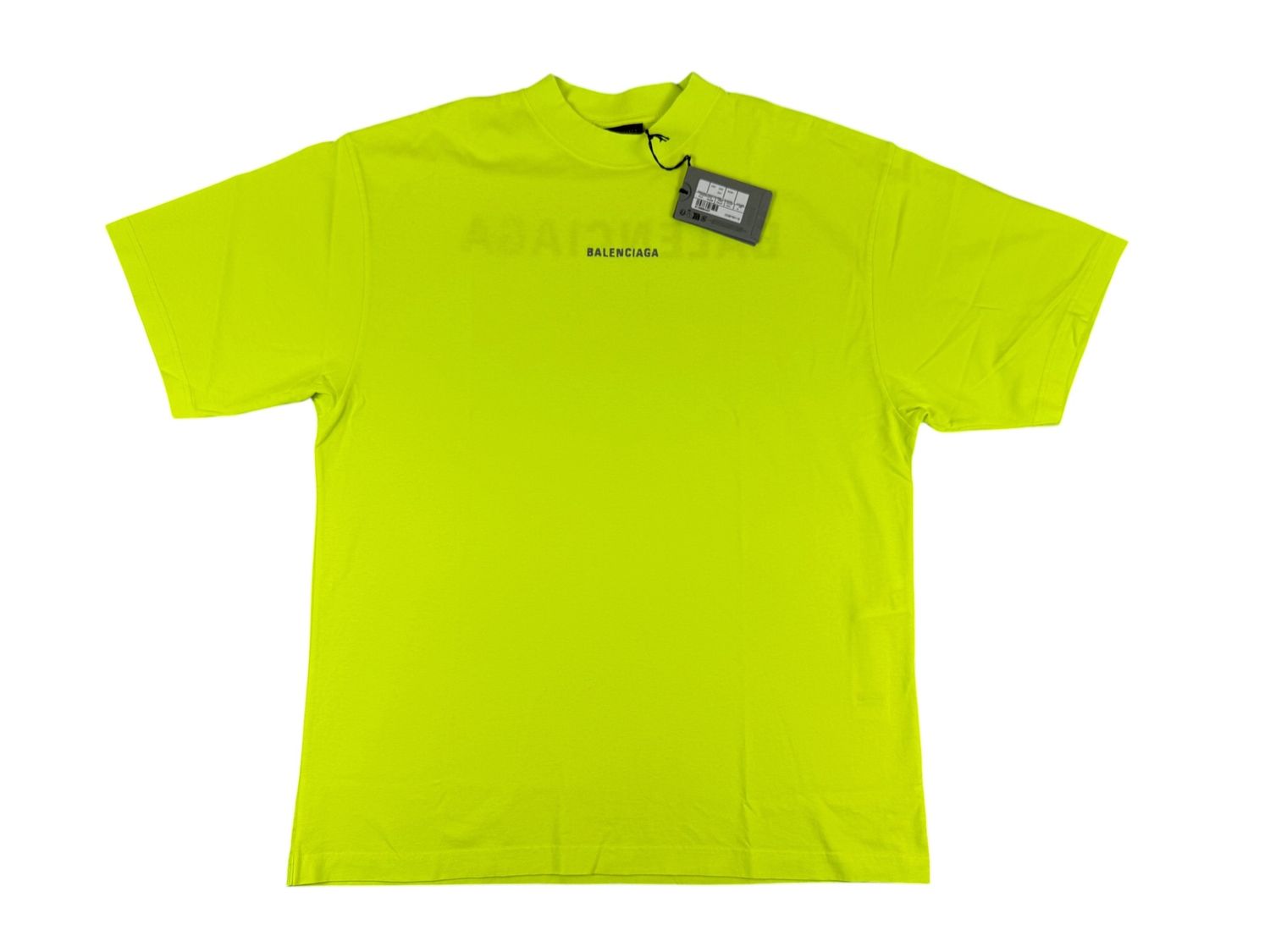 Balenciaga Neon Embroidered Tee