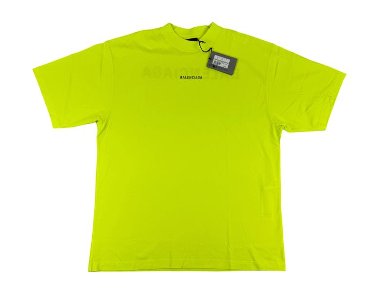Balenciaga Neon Embroidered Tee
