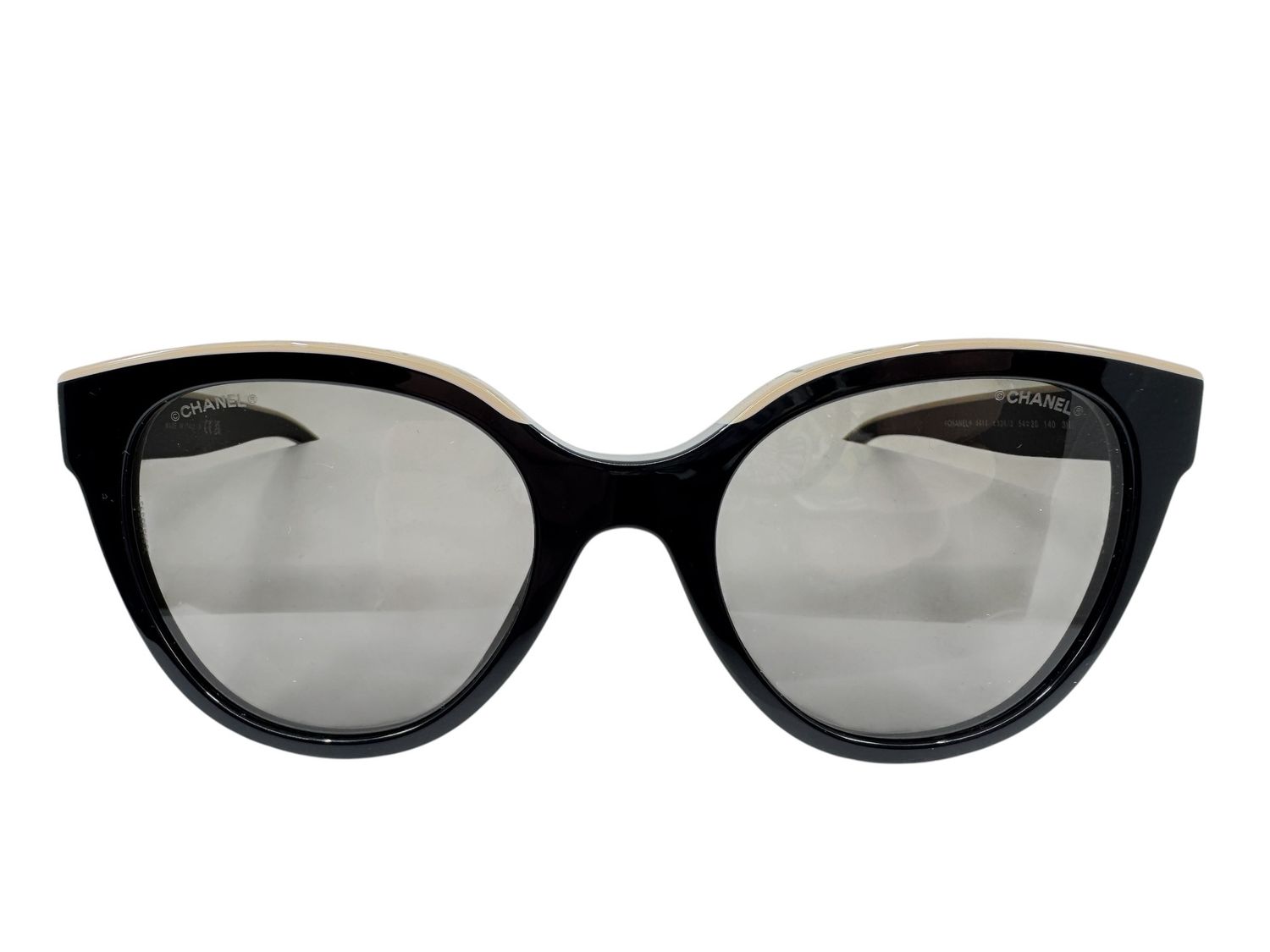 Chanel Double C Butterfly Frame Sunglasses
