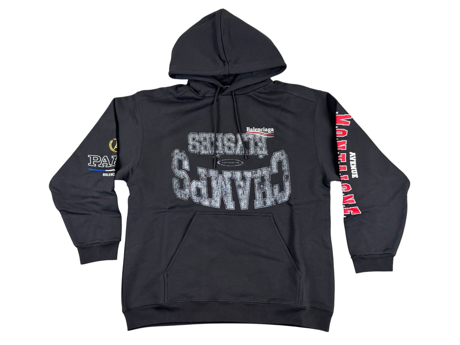 Balenciaga Upside Down Elysees Champ Hoodie