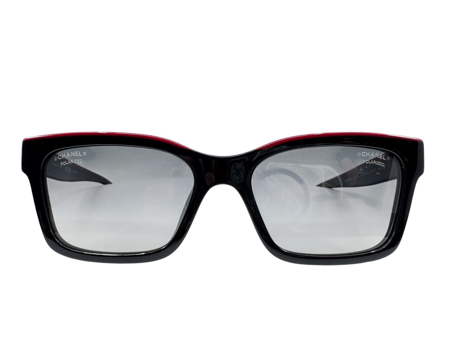 Chanel Square Double C Logo Frame Sunglasses