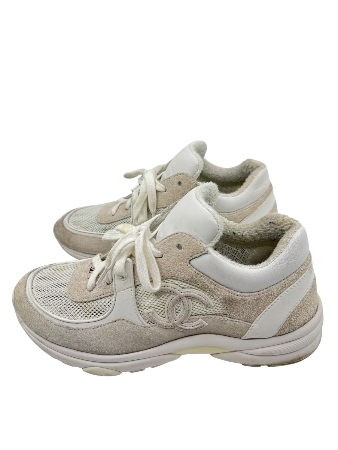 Chanel Double C Logo Trainer 3