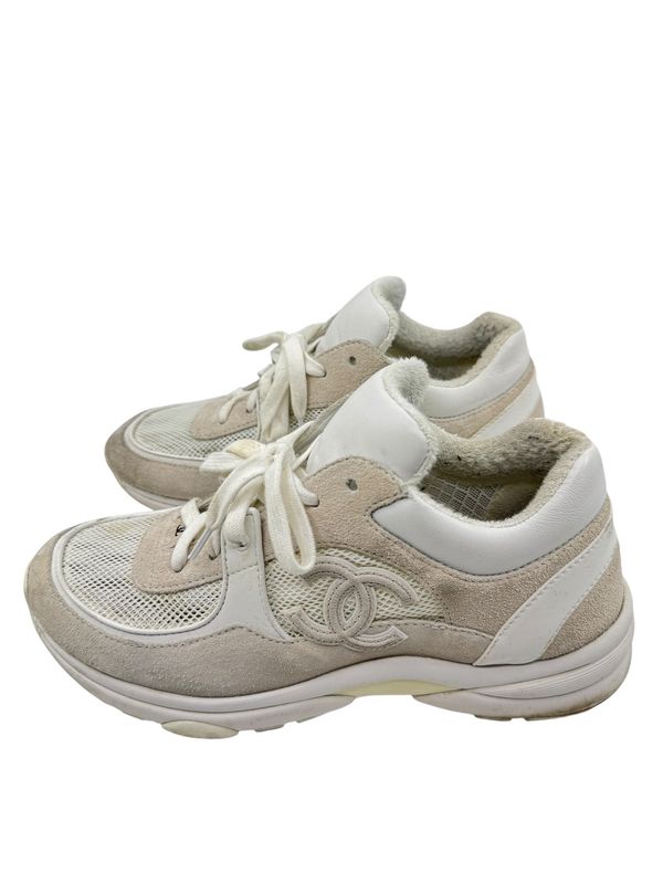 Chanel Double C Logo Trainer 3