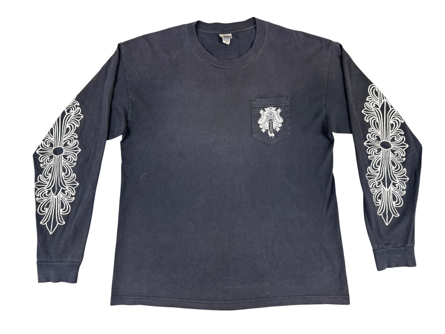 Chrome Hearts 90s Dagger Floral Long Sleeve
