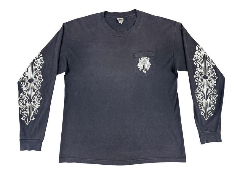 Chrome Hearts 90s Dagger Floral Long Sleeve