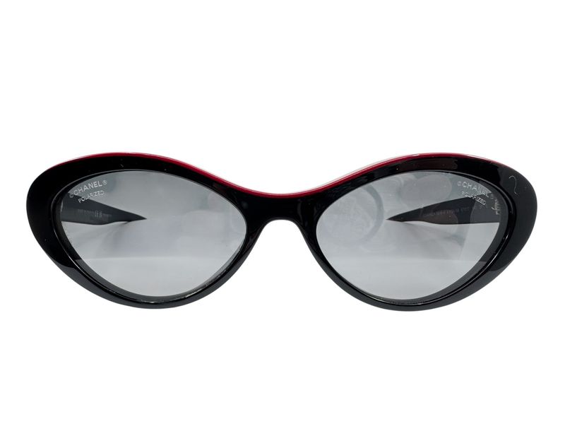 Chanel Oval Double C Sunglasses