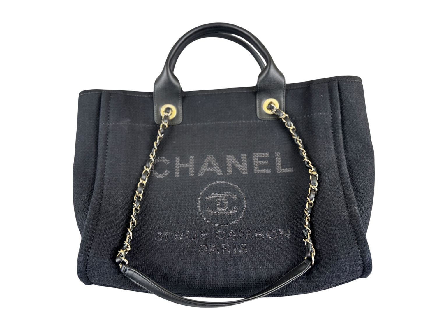 Chanel Deauville Shopping Tote