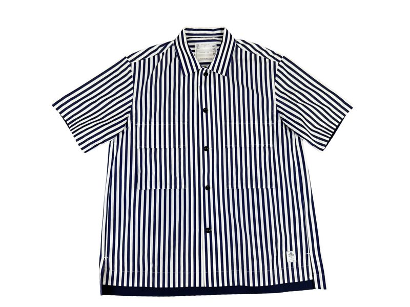 Sacai x Thomas Mason fabrics Striped Shirt