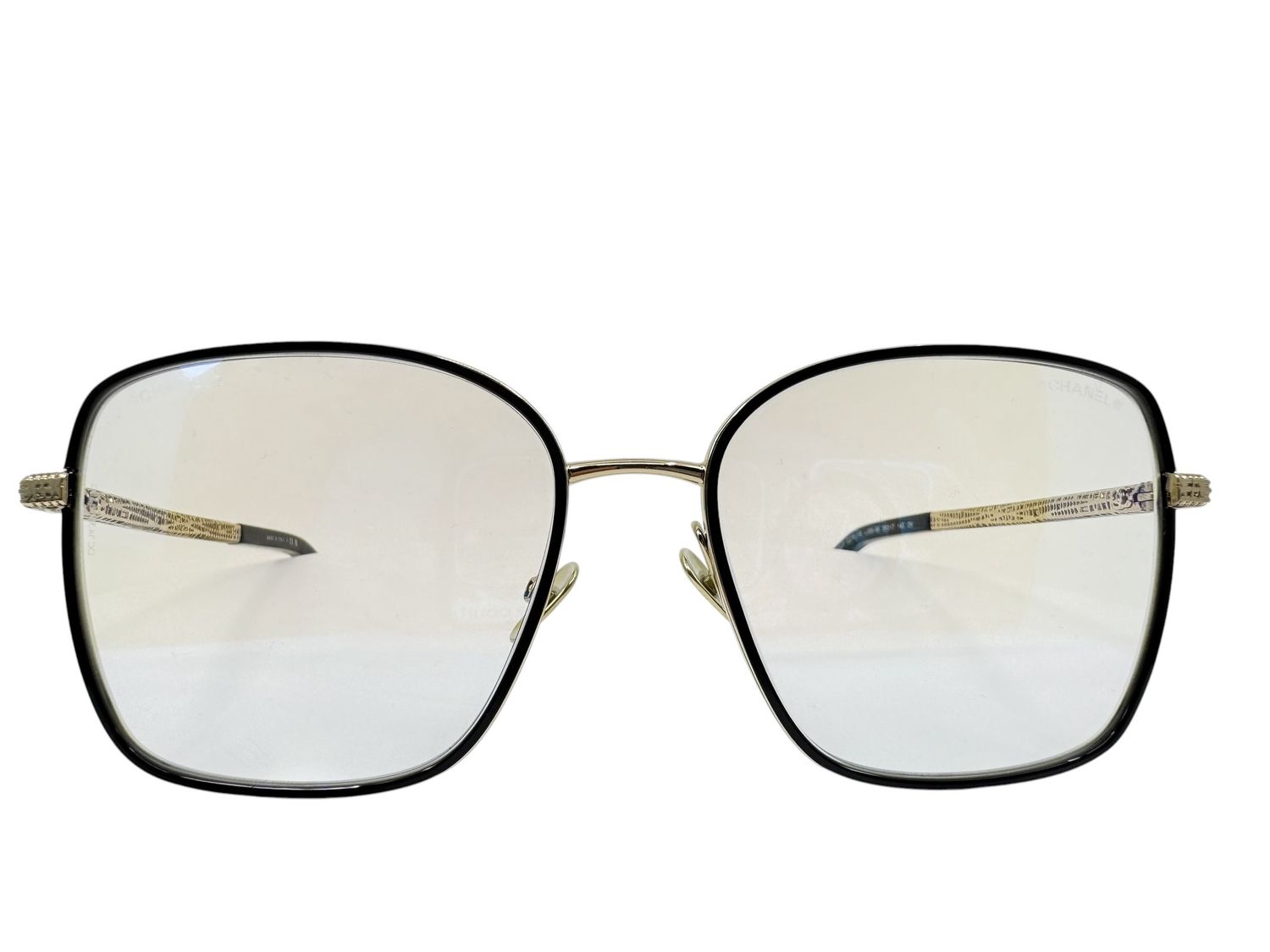Chanel Square Metal Eyeglasses