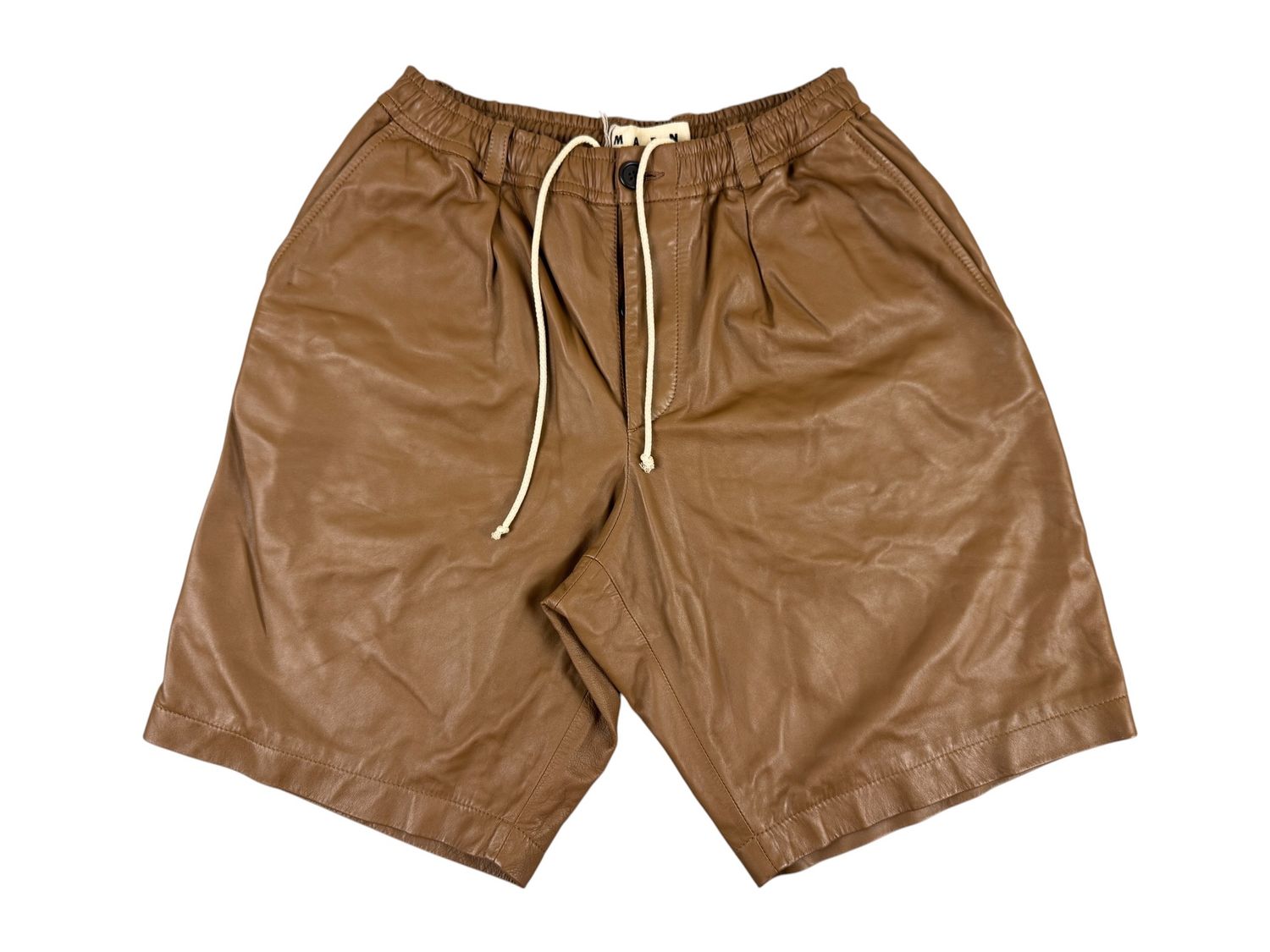 Marni Leather Shorts