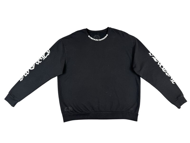 Chrome Hearts Logo Crewneck