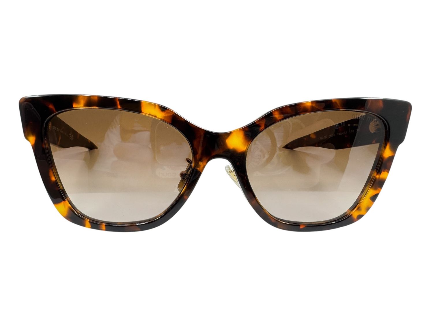 Miu Miu Butterfly Tortoise Sunglasses