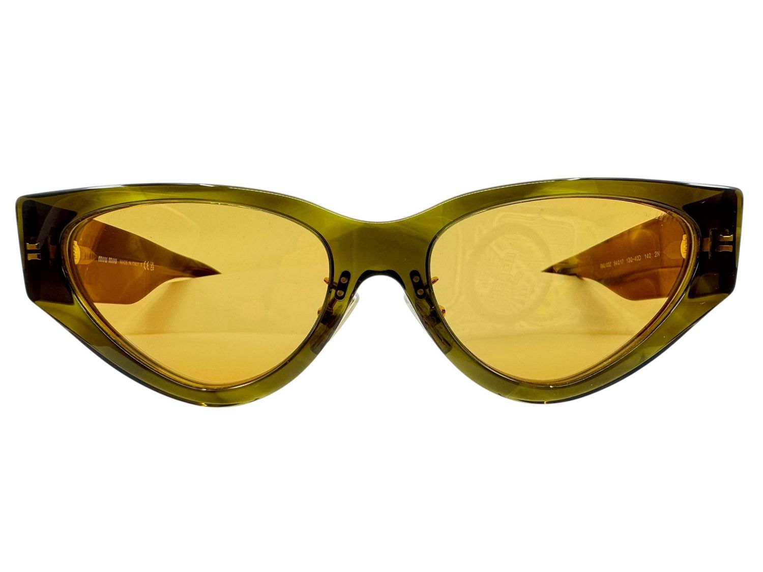 Miu Miu Mirrored Acetate Sunglasses