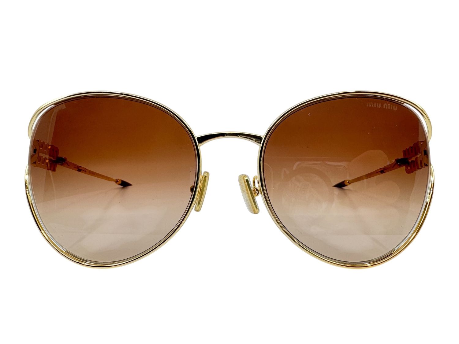 Miu Miu Round Butterfly Sunglasses