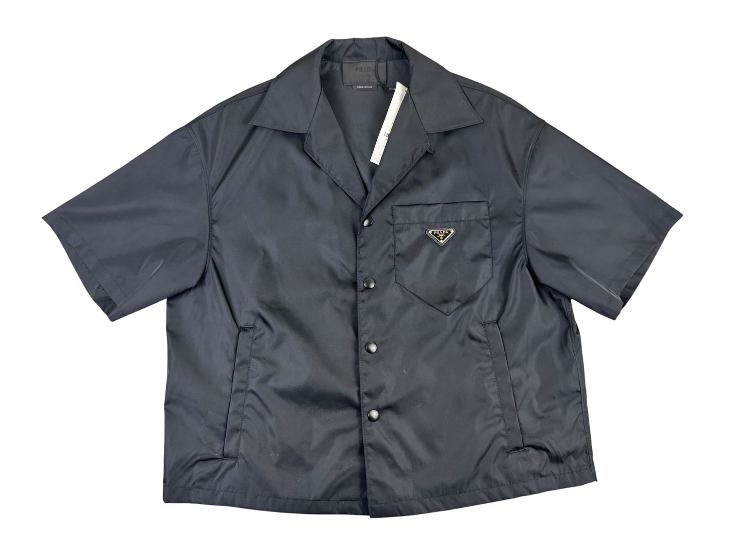 Prada Re-Nylon Button Down Shirt