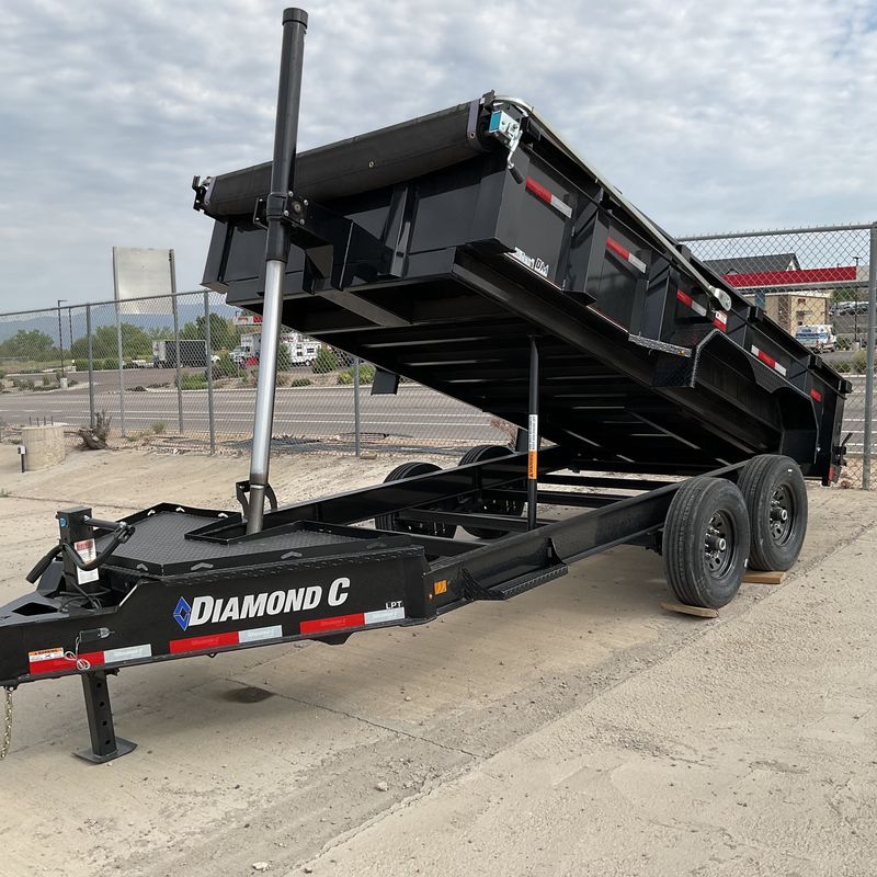 DC LPT 14900LB GVWR DUMP TRAILER 14’ X 82”