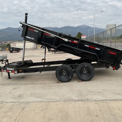 DC LPT 14900LB GVWR DUMP TRAILER 14’ X 82”