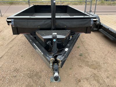 DC MDT 9890LB GVWR MEDIUM DUMP TRAILER 12’ X 77”