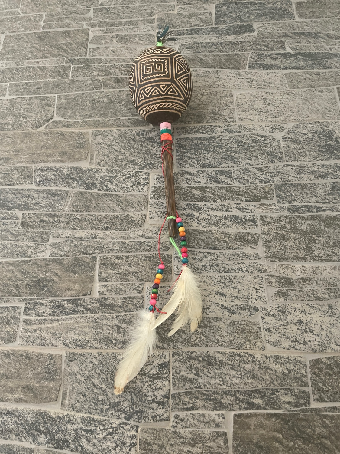 ŠIPIBO ŠAMANSKA ZVEČKA  - ŠUŠKALICA  - velika/ SHIPIBO SHAMAN RATTLE - large