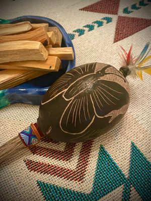 ŠIPIBO ŠAMANSKA ZVEČKA  - ŠUŠKALICA  - srednja/ SHIPIBO SHAMAN RATTLE - medium