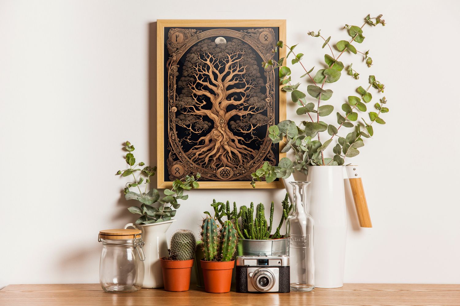 Drvo života Norse plakat / Tree of Life Norse poster
