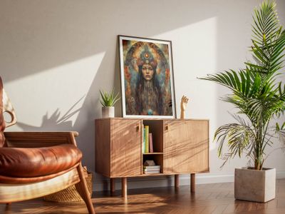 Žena šaman plakat / Shaman woman poster
