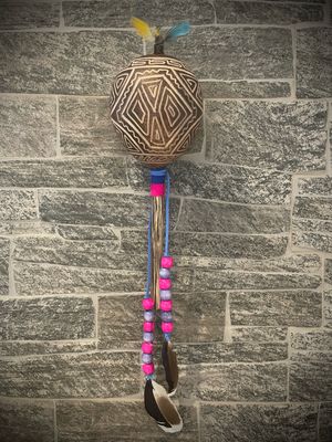ŠIPIBO ŠAMANSKA ZVEČKA  - ŠUŠKALICA  - velika/ SHIPIBO SHAMAN RATTLE - large