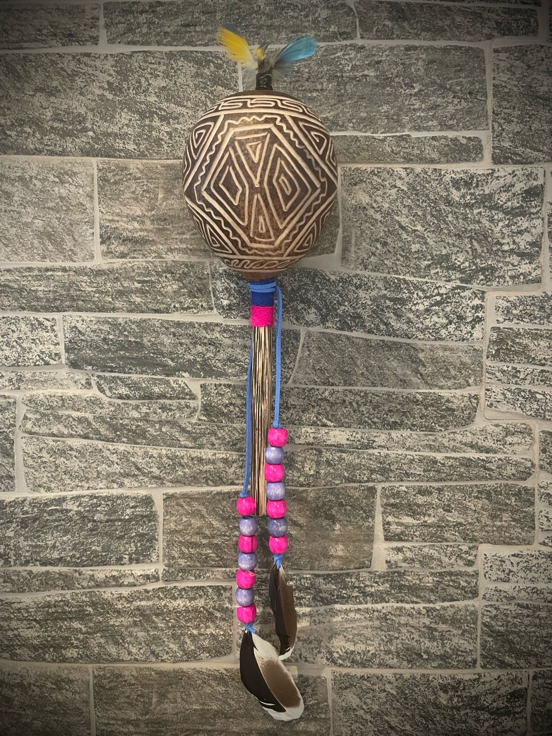 ŠIPIBO ŠAMANSKA ZVEČKA  - ŠUŠKALICA  - velika/ SHIPIBO SHAMAN RATTLE - large