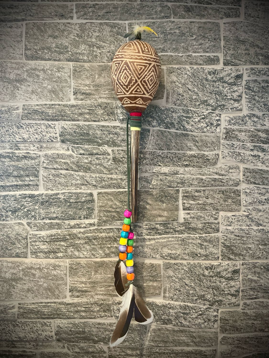 ŠIPIBO ŠAMANSKA ZVEČKA  - ŠUŠKALICA  - velika/ SHIPIBO SHAMAN RATTLE - large