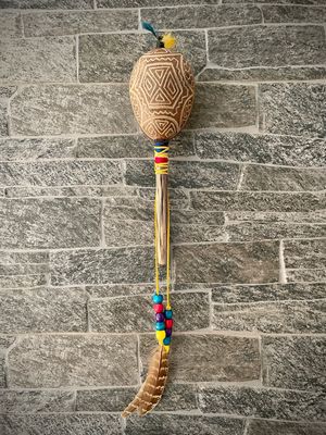 ŠIPIBO ŠAMANSKA ZVEČKA  - ŠUŠKALICA  - velika/ SHIPIBO SHAMAN RATTLE - large