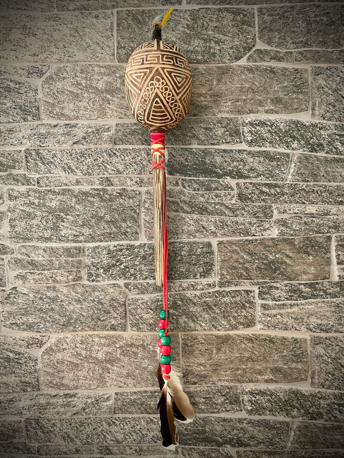 ŠIPIBO ŠAMANSKA ZVEČKA  - ŠUŠKALICA  - velika/ SHIPIBO SHAMAN RATTLE - large