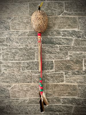ŠIPIBO ŠAMANSKA ZVEČKA  - ŠUŠKALICA  - velika/ SHIPIBO SHAMAN RATTLE - large