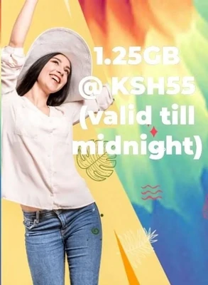 1.25GB (VALID TILL MIDNIGHT)