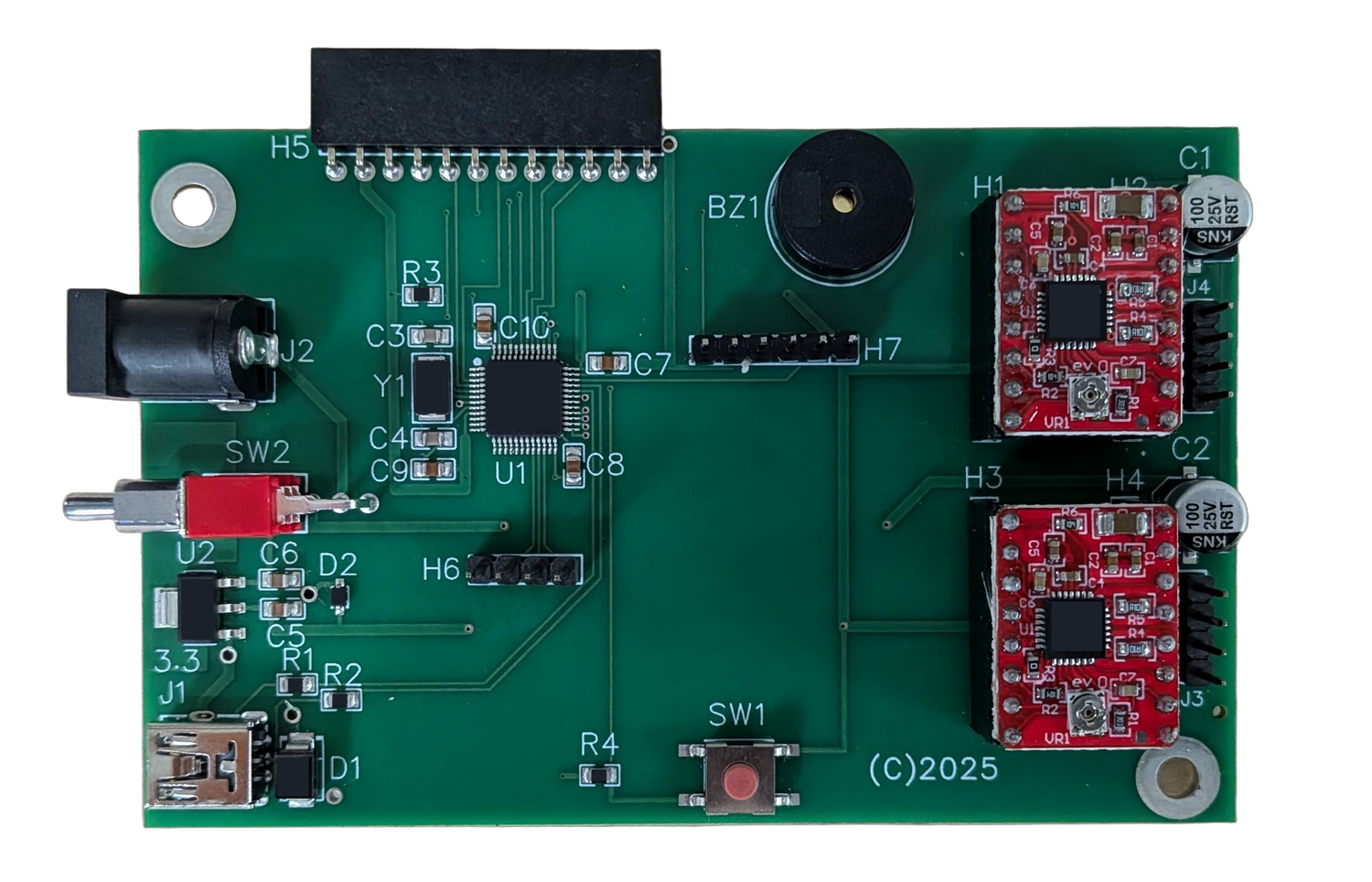 Roll Cutter Main PCB Accessory