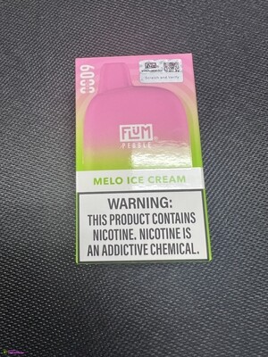 Flum Pebble Melo Ice Cream