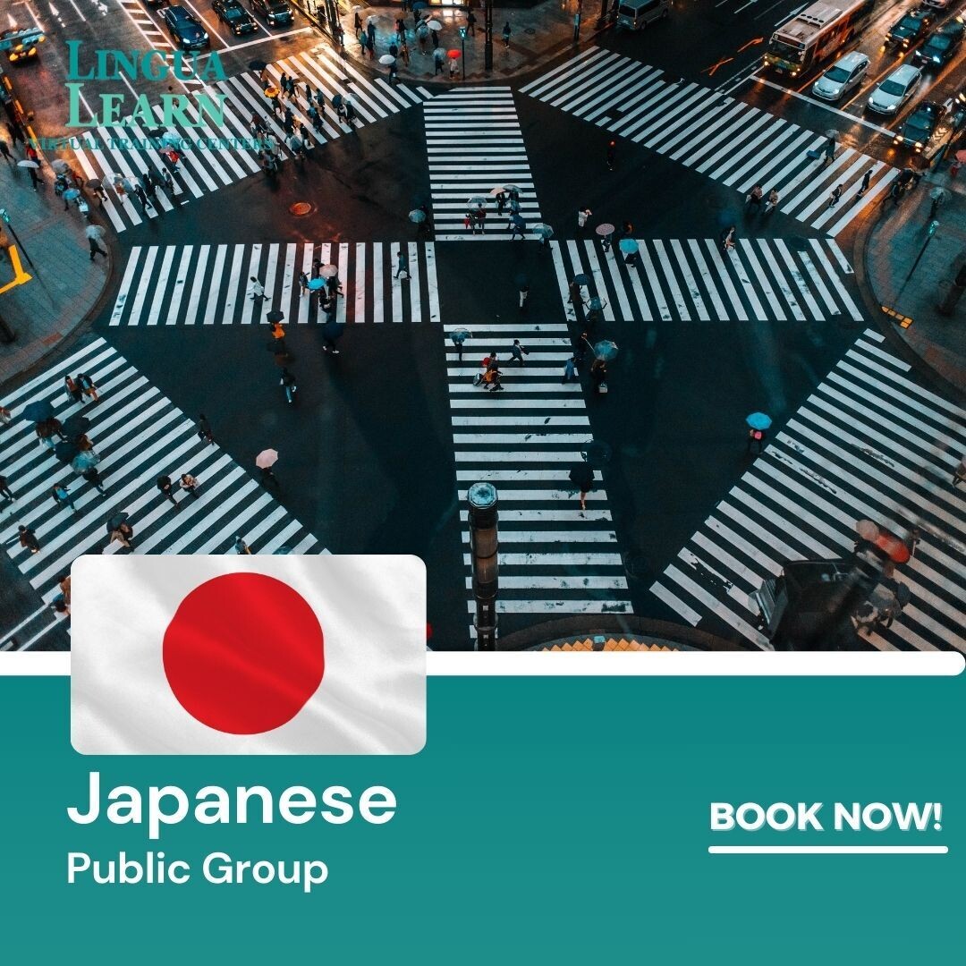 Japanese A1.2 Beginner Public Group Online Course
