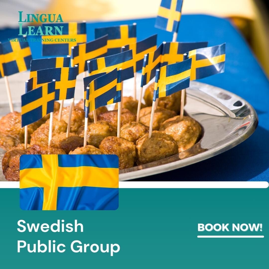 Swedish A1.1 Beginner Public Group Online Course
